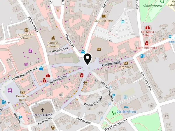 Karte: Lage von Bürgerplatz